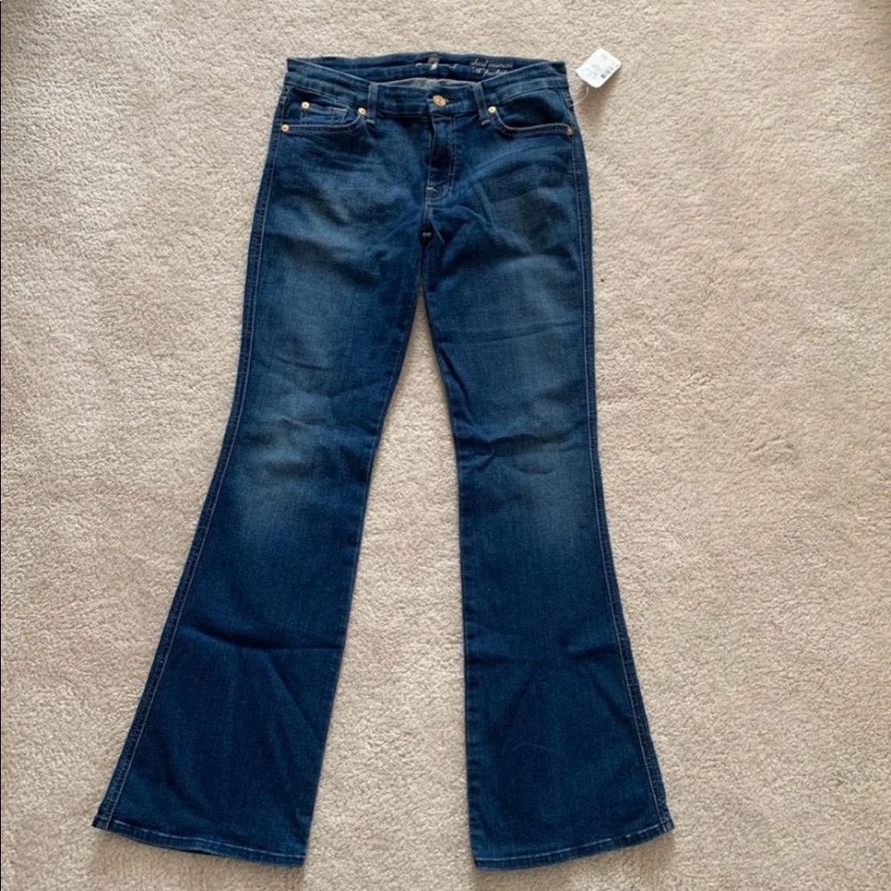 7 for all mankind bell bottomed jeans